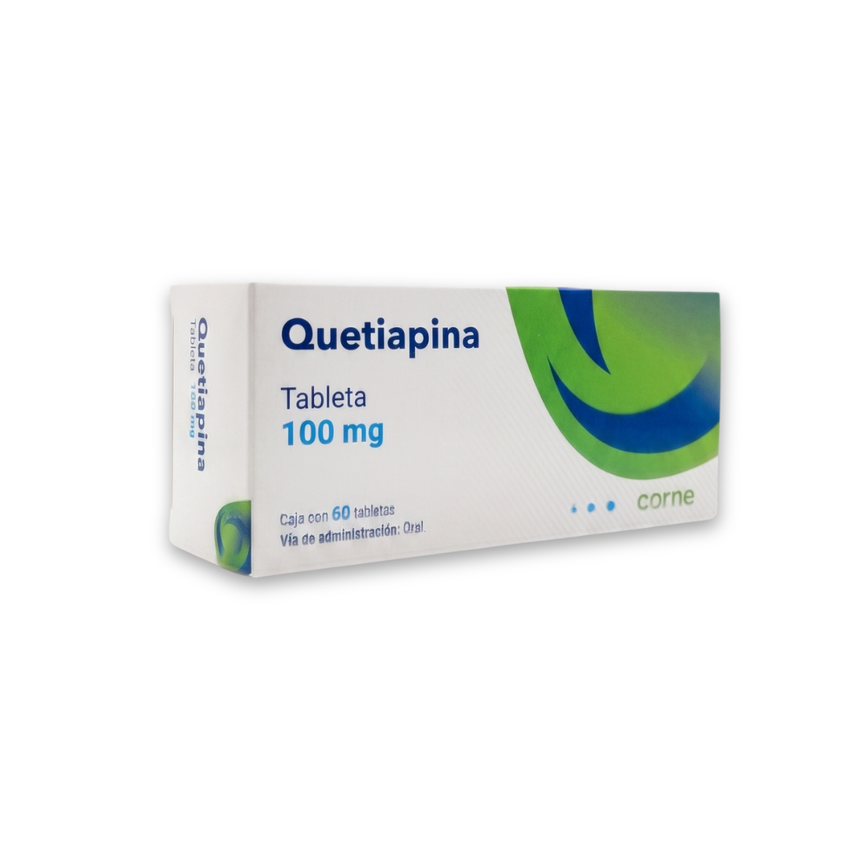 QUETIAPINA 25 MG CON 30 TABLETAS