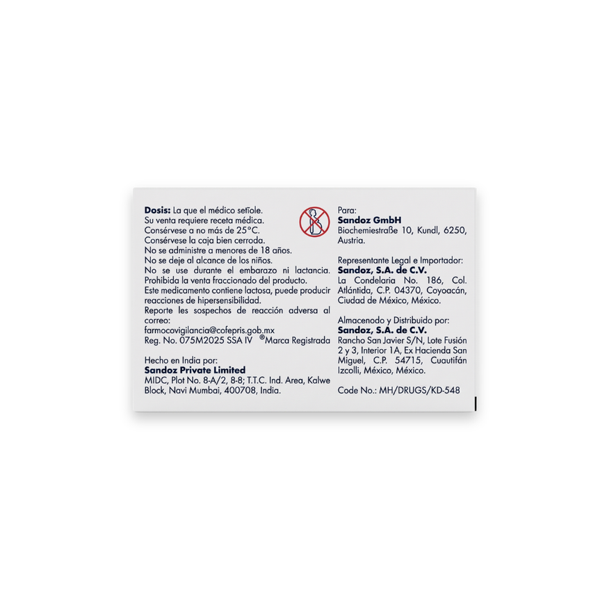 PLEMTUM 10 MG CON 28 TABLETAS