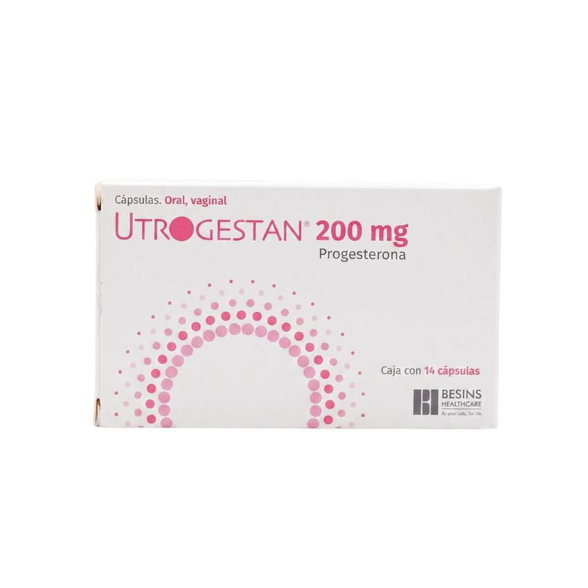 Utrogestan 200 Mg Con 14 Cápsulas