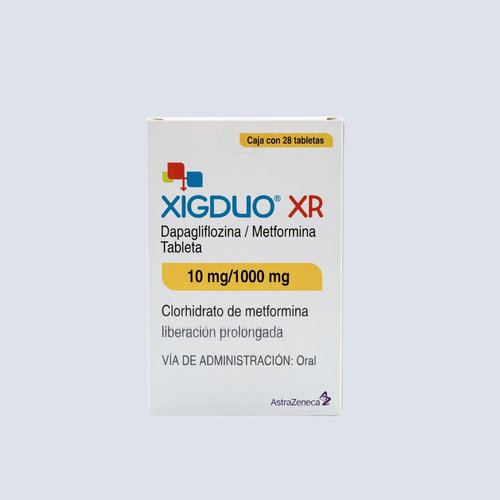Xigduo XR de 10 mg / 1000 mg
