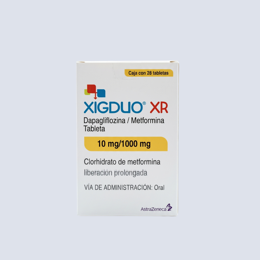 Xigduo XR de 10 mg / 1000 mg