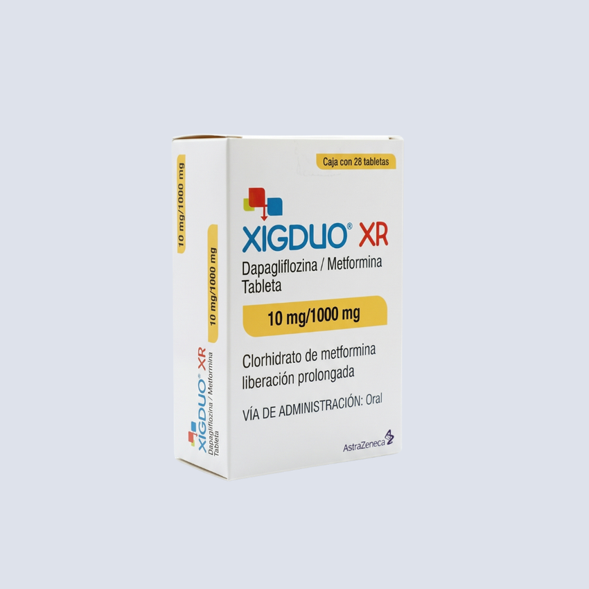 Xigduo XR de 10 mg / 1000 mg