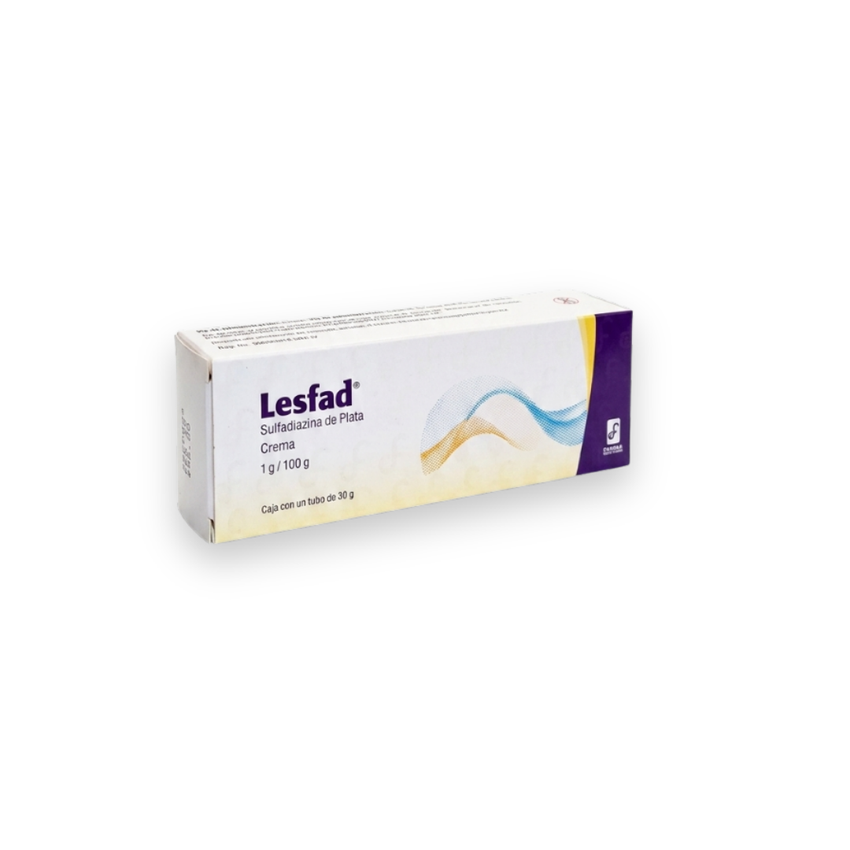 LESFAD Sulfadiazina de Plata Micronizada 1 g