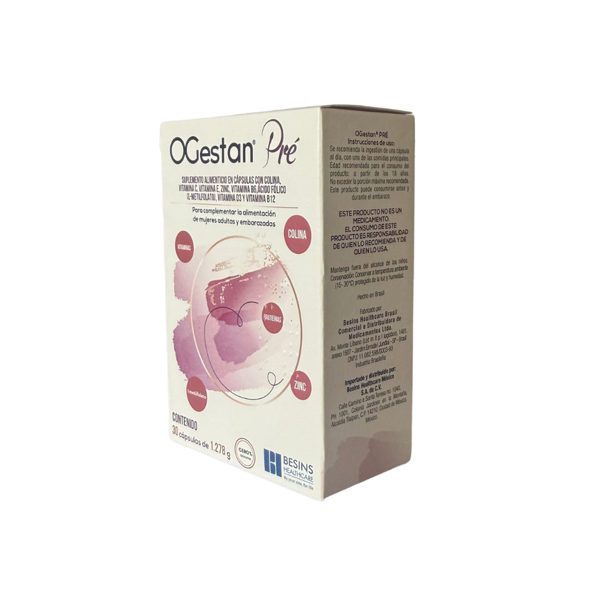 Ogestan Pré 30 cápsulas (1.278 g cada una)